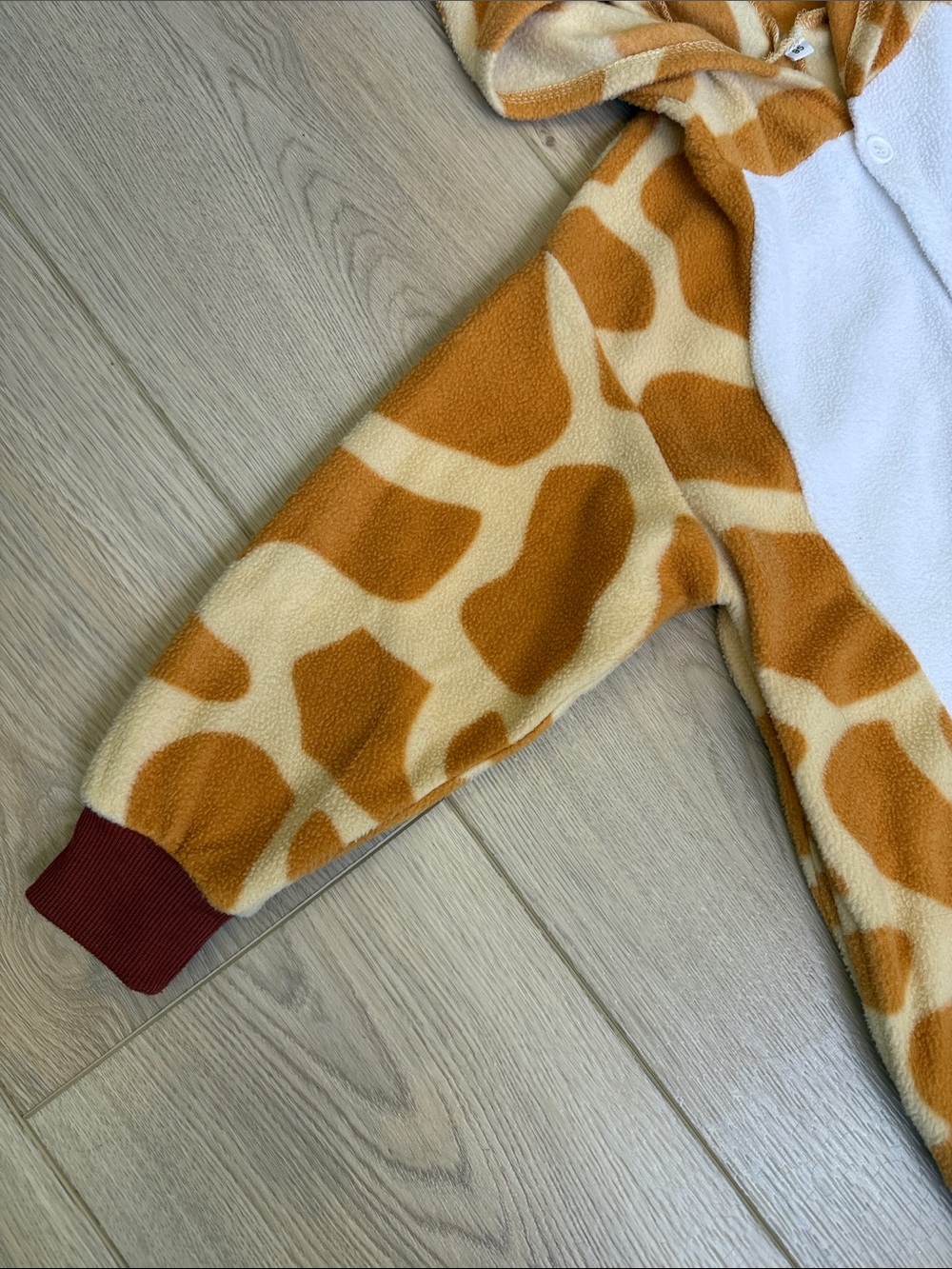 Giraffe Costume Toddler 2/3T Halloween Dress Up Hooded Safari Animal Outfit Sz95 - Picture 4 of 15